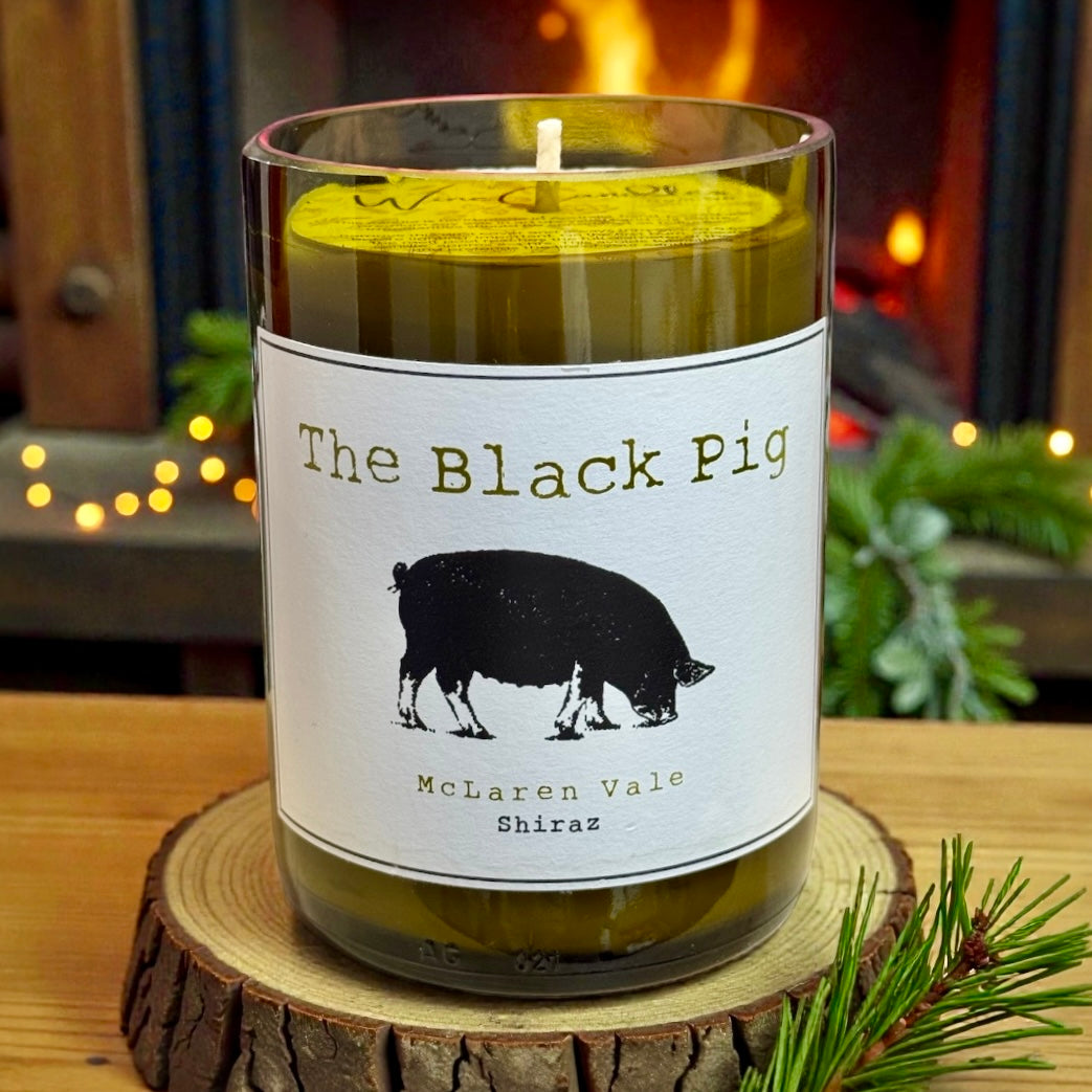 Wine Candle (Leather & Oudh)