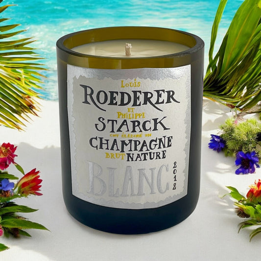 Champagne Candle (Leather & Oudh)
