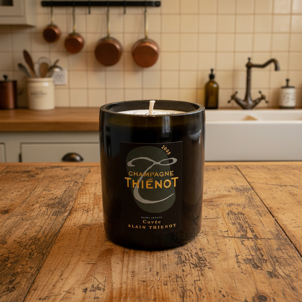 Champagne Candle (Leather & Oudh)