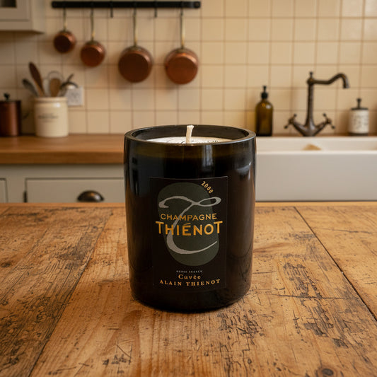 Champagne Candle (Leather & Oudh)